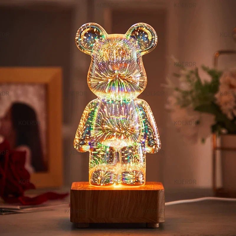 LumiBear™: La Veilleuse Oursonne Magique pour des Nuits Paisibles et Sereines - Idée Jouets Idée Jouets